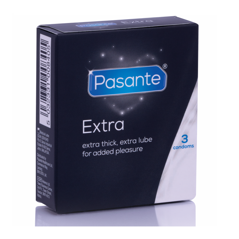PASANTE - EXTRA PRESERVATIVO EXTRA GRUESOS 3 UNIDADES